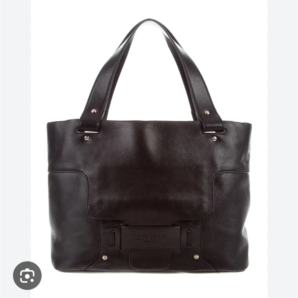 Kate Spade NEW YORK Savona Malea Black Structured Design tote as is